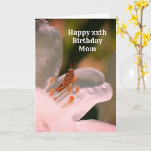 Blomkort för Grattis på födelsedagen Mamma Azalea Kort