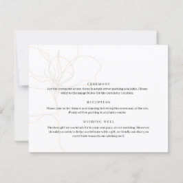 Blomkort för illustrerad hand plockade-blomma inbjudningar