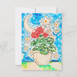 Blomkort Inbjudningar