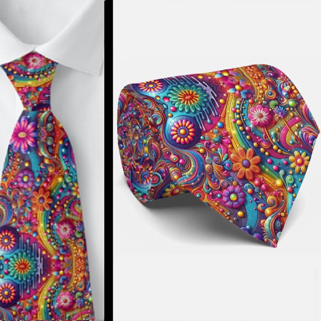 Blomkraft Hippiehalsduk Slips (Skapare uppladdad)