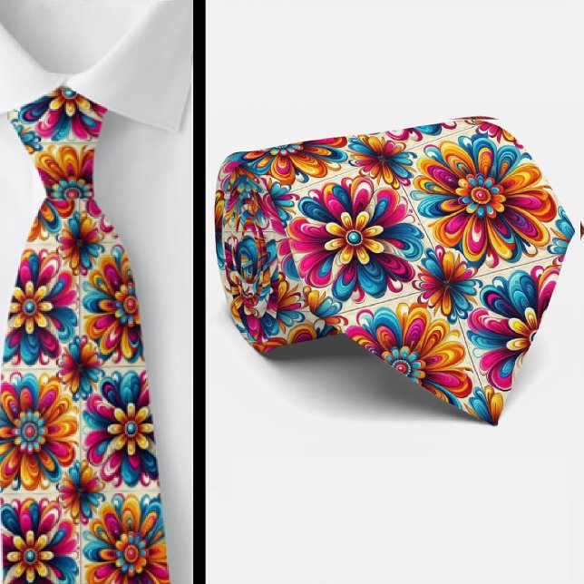 Blomkraft Hippiehalsduk Slips (Skapare uppladdad)