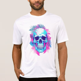 Blomkranskalle i Vaporwave-stil T Shirt