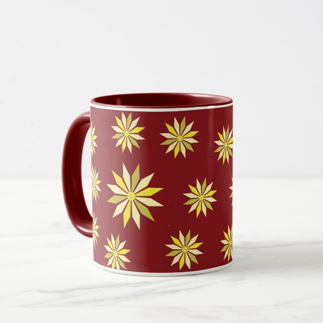 BLOMKRUKA PRESENT NYTT ÅR VALENTIN DAGAR ALLTILLFÄ MUGG (Framsida vänster)