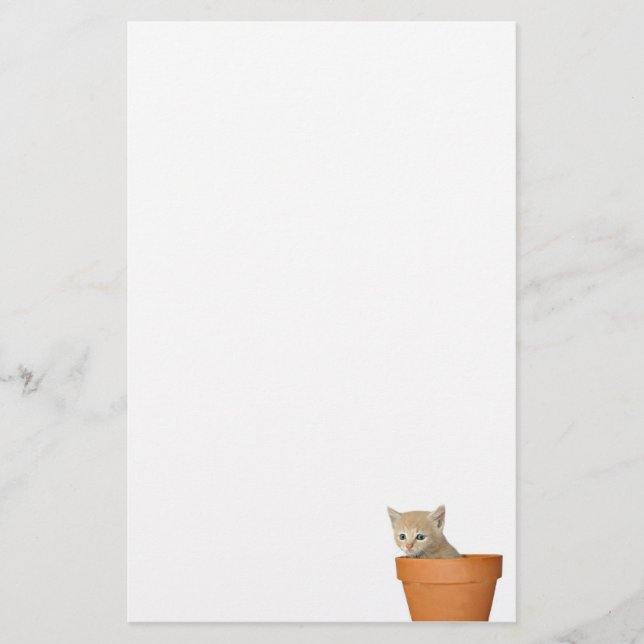 Blomkrukakattunge Brevpapper (Framsida)