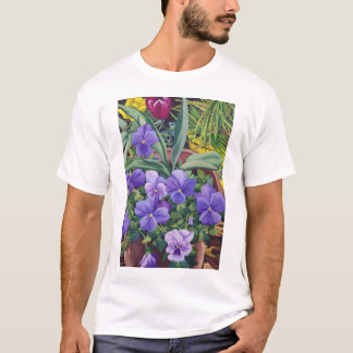 Blomkrukar med Pansies 2007 Tee