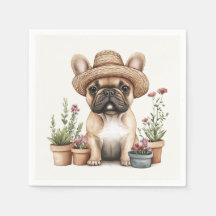 blomkrukor för fransk Bulldog