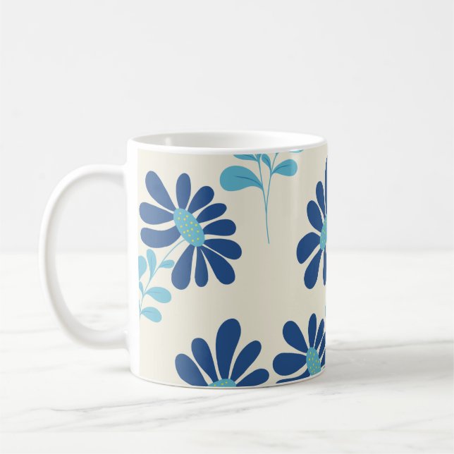 Blomkrus Kaffemugg (Vänster)