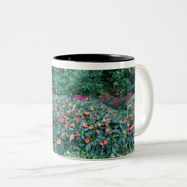 Blomkrus Två-Tonad Mugg (Framsida höger)