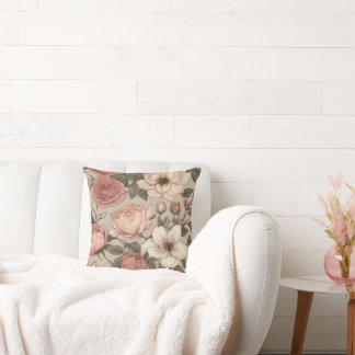 Blomkuddar av vintage kudde