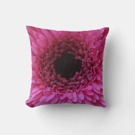 Blomkudde av shock rosa kudde