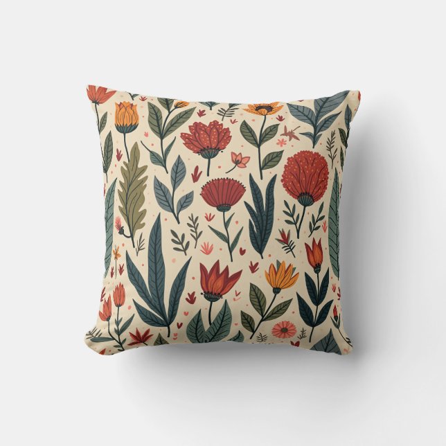 Blomkudde Kudde (Framsida)