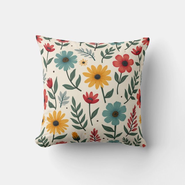 Blomkudde Kudde (Framsida)