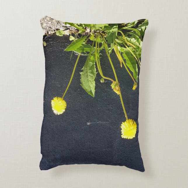 blomkudde prydnadskudde (Baksidan(Vertikal))