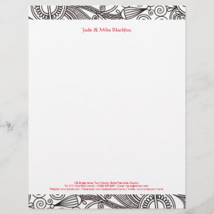 Blomkullsäsong - Greetings Products Brevhuvud