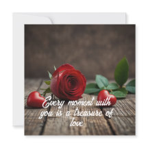 Blomkvalentinkort för ro