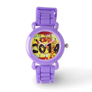 Blomma 2014 Sport Fred Kärlek Parti Öde Digital Armbandsur