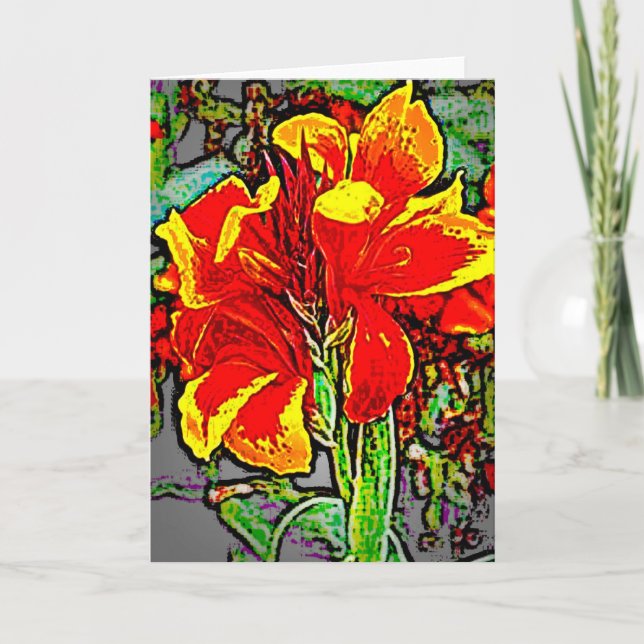 Blomma 8 kort (Framsida)