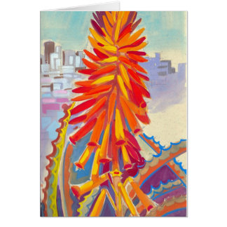 Blomma Aloe OBS Kort