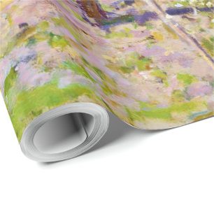 Blomma Apple träd, Claude Monet Presentpapper