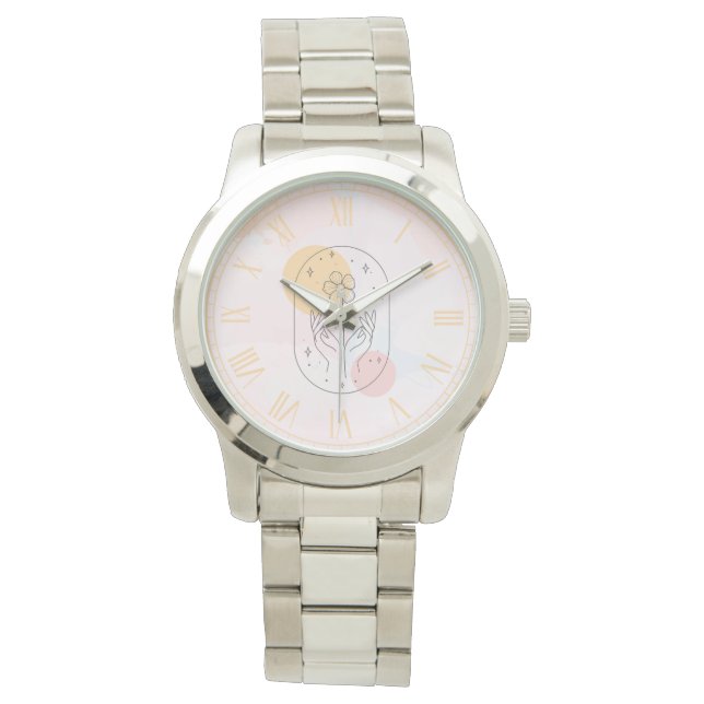 Blomma Armbandsur (Framsida)