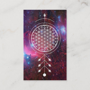 *~*blomma av astrologi för livNebuala Reiki Yoga Visitkort