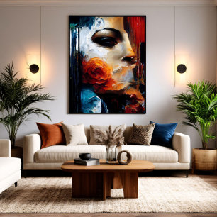 Blomma av introspektion poster