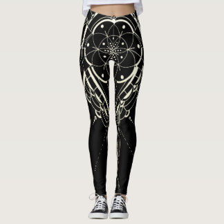 Blomma av liv leggings