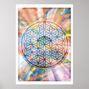 Blomma av liv poster