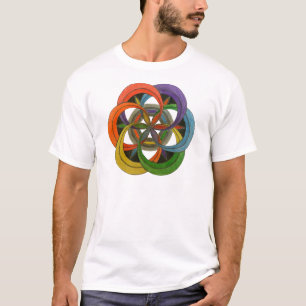 Blomma av liv t shirt
