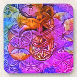 Blomma av liv underlägg