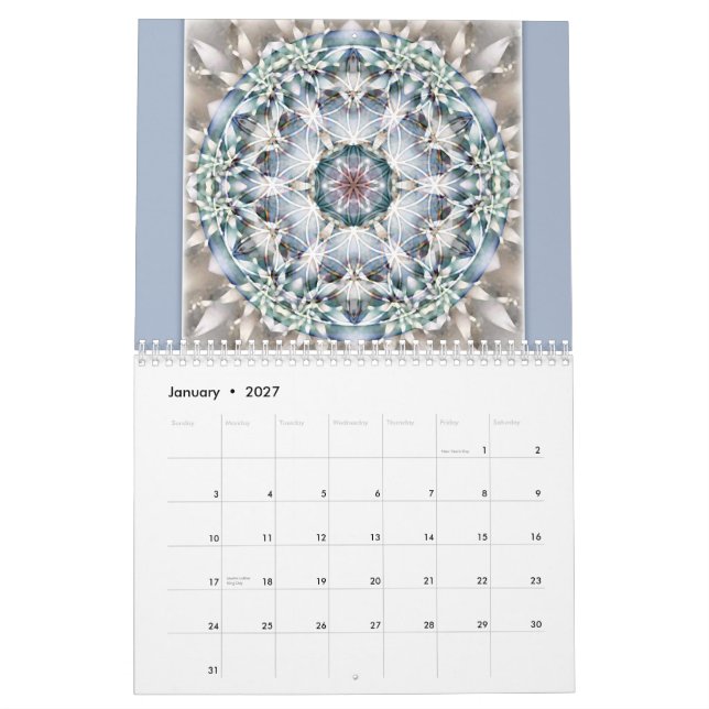 Blomma av livMandalakalendern 2015 Kalender (Jan 2027)