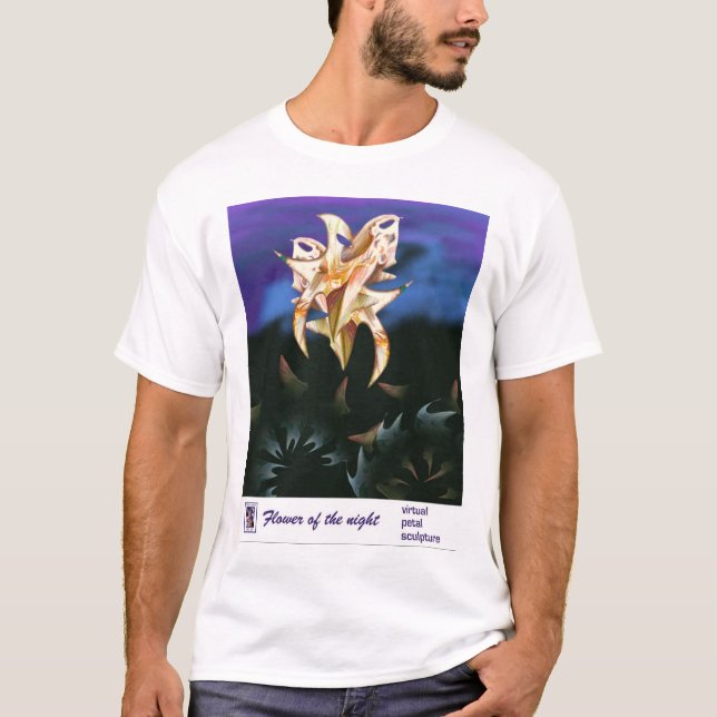 Blomma av natten av Anjo Lafin T-shirt (Framsida)