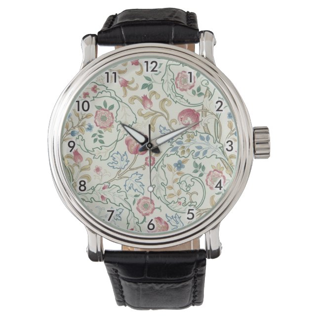 Blomma, Blommönster, William Morris Armbandsur (Framsida)