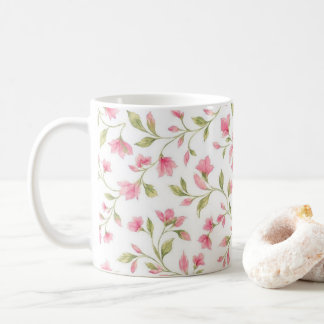 blomma blommor kaffemugg
