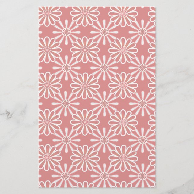 blomma brevpapper (Framsida)