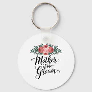 Blomma Brudgummens Mor Bröllopsfirande Mamma Från Nyckelring