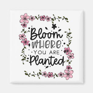blomma där du är planterad magnet