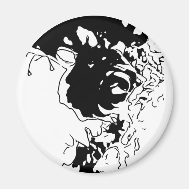 Blomma Doodle Magnet (Framsidan)