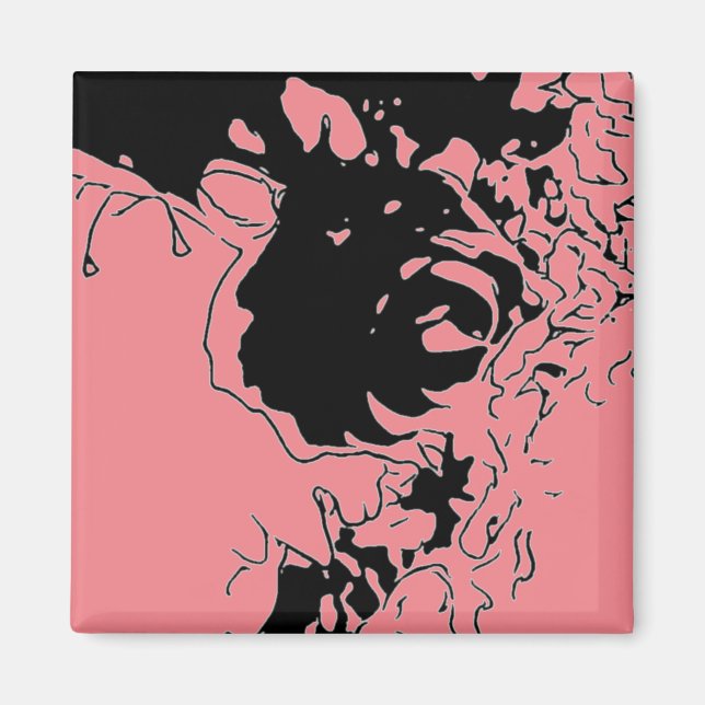 Blomma Doodle Magnet (Framsidan)
