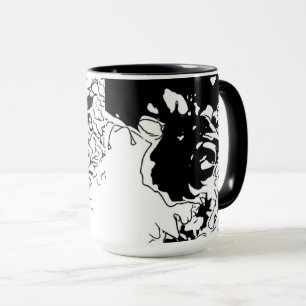 Blomma Doodle Mugg