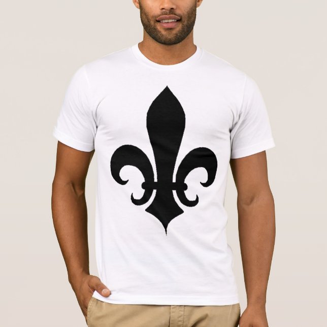 Blomma Fleur-de-Lis av Lillyen Tee Shirt (Framsida)