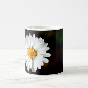 Blomma för vildsingeldaisy kaffemugg