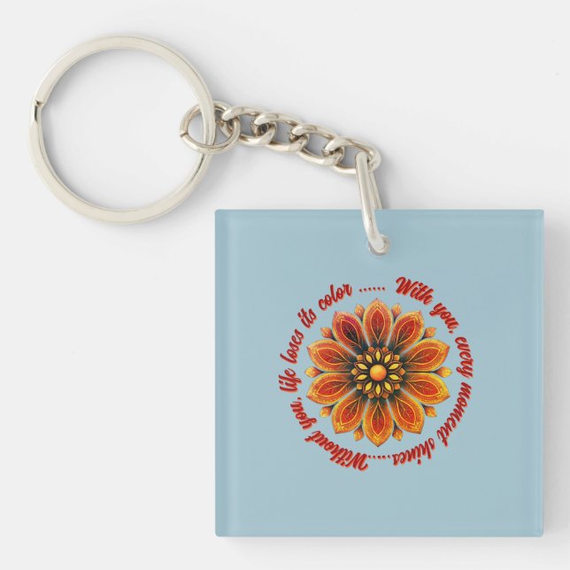 BLOMMA GÅVA MAMMA DOTTER SYSTER LÄRARE VÄN (Framsidan)