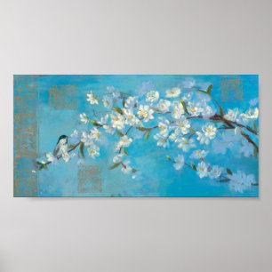 Blomma grenar poster