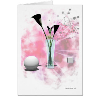 Blomma Hälsningskort