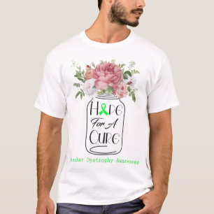 Blomma Hopp Om Ett Botemedel Muskulär Dystrofi Med T Shirt
