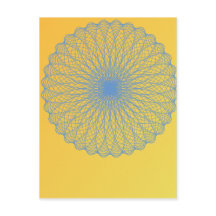 blomma i gult 482 abstrakt art