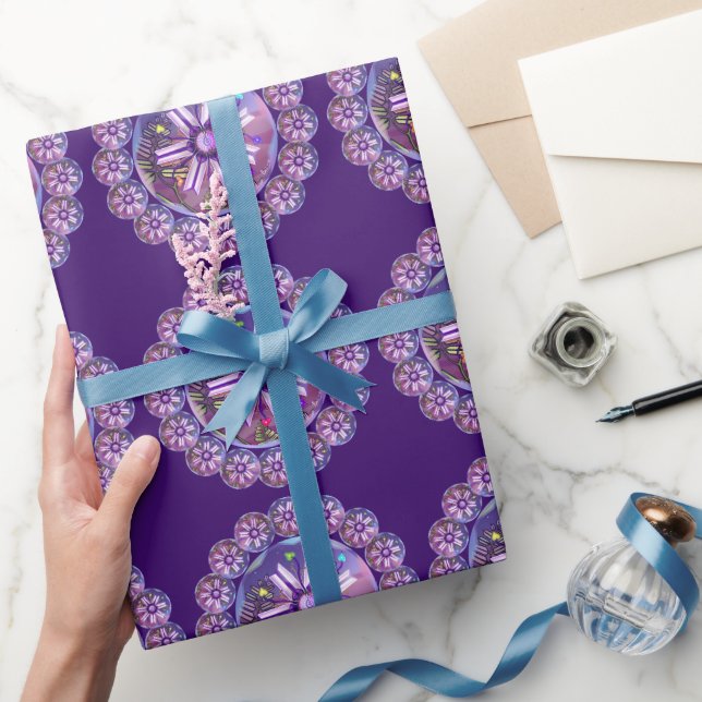 Blomma i öken Inpackningspapper Presentpapper (Gifting)