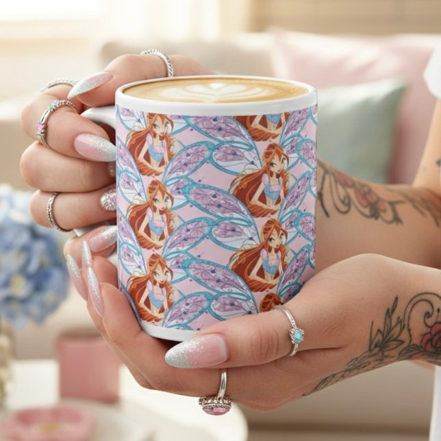 Blomma Jumbo Mugg (Skapare uppladdad)