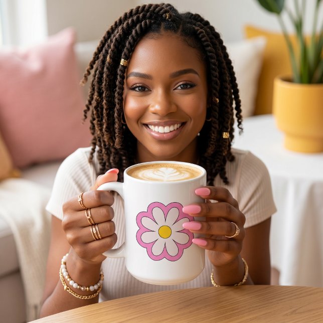 Blomma Kaffemugg (Skapare uppladdad)